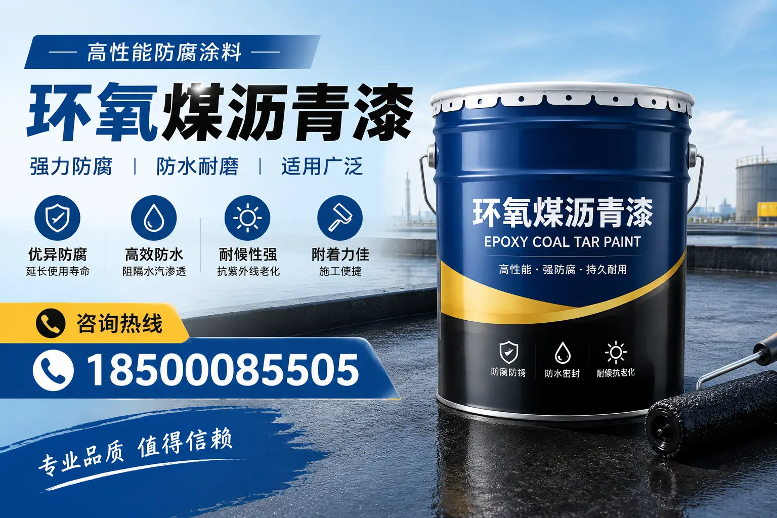 环氧煤沥青漆的主要成分与功能,贺州用户深度了解